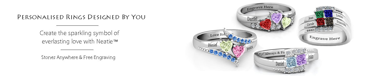 find the best personalised rings hand makers in UK and US