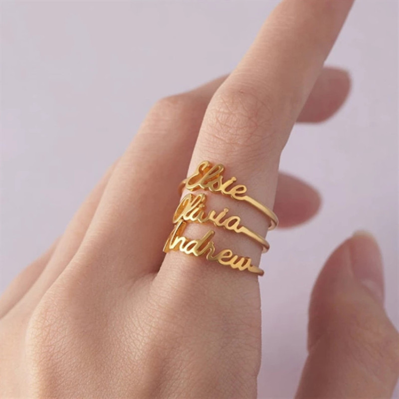 Personalised Carrie Name Ring Personalised Carrie name ring product image