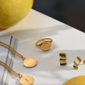 Circle Monogram Signet Ring Circle monogram signet ring product image