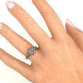 Petite Caged Hearts Ring Detail Encased in Love petite caged hearts ring detail image