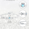 925 Sterling Silver Claddagh Heart Bracelet 925 sterling silver Claddagh heart bracelet with hands and crown charm