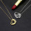 Personalised Always in My Heart Necklace - Sterling Silver