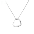 Personalised Interlocking Heart Pendants Personalised Always in My Heart necklace with interlocking heart pendants
