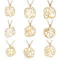 Personalised Taylor Swift monogram initial necklace