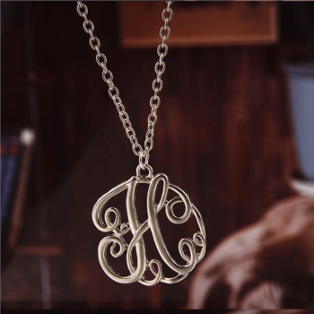 Personalised Taylor Swift Monogram Necklace