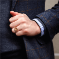 Personalised Family Crest Signet Ring Personalised family crest signet ring product image