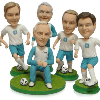 More People Figurine With Background