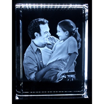 Irregular Shape Crystal - 2D/3D Photo Engraved Irregular Shape Crystal - 2D/3D Photo Engraved