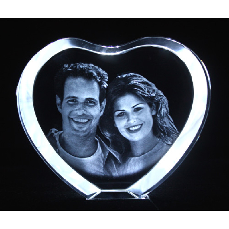 Personalised Photo Engraved Crystal Personalised photo engraved crystal