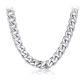 Cuban Link Chain Steel Cuban Chain Necklace for Men Women Unisex 5mm 7mm 9mm Cuban Link Chain Steel Cuban Chain Necklace for Men Women Unisex 5mm 7mm 9mm