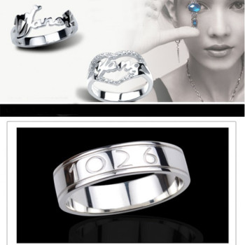 Custom Made Personalised Rings - Combine any of your elements