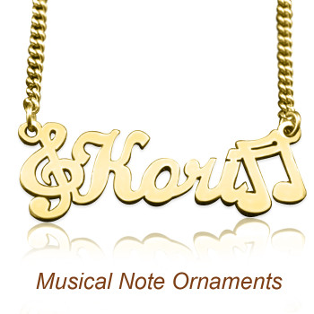 Personalised Name Necklace - 18ct Gold Plated Personalised Name Necklace - 18ct Gold Plated
