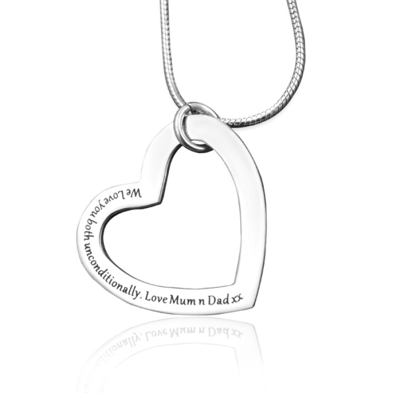 Silver Always in My Heart Pendant Silver Always in My Heart pendant necklace