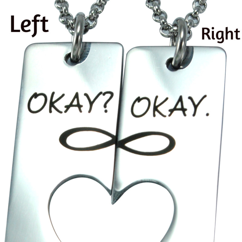 Personalised Bar of Hearts Two Necklaces Personalised Bar of Hearts two necklaces