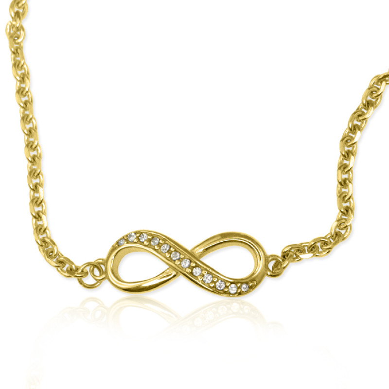 Neatie Crystal Infinity Bracelet/Anklet Neatie crystal infinity bracelet or anklet