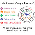 Personalised Precious Heart Design Layout Personalised Precious Heart jewellery design layout