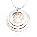 Personalised Family Triple Love Two-Tone Jewellery Personalised Family Triple Love two-tone jewellery