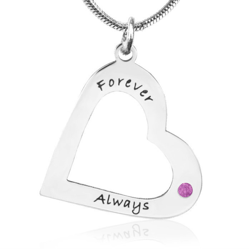 Mother's Heart Washer Pendant Mother's Heart washer pendant in silver
