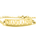 Personalised Name Bracelet - Dhamraine Personalised name bracelet with Dhamraine name