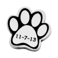 Personalised Paw Silver Charm - Dream Locket Personalised Paw Silver Charm Dream Locket