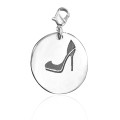 Personalised Shoe Lover Charm Personalised shoe lover charm handcrafted to order