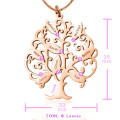 Personalised Tree of My Life Necklace View Personalised Tree of My Life necklace product view