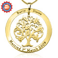 Personalised Tree of My Life Washer Pendant Personalised Tree of My Life washer pendant