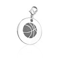 Personalised Basketball Charm Personalised basketball charm