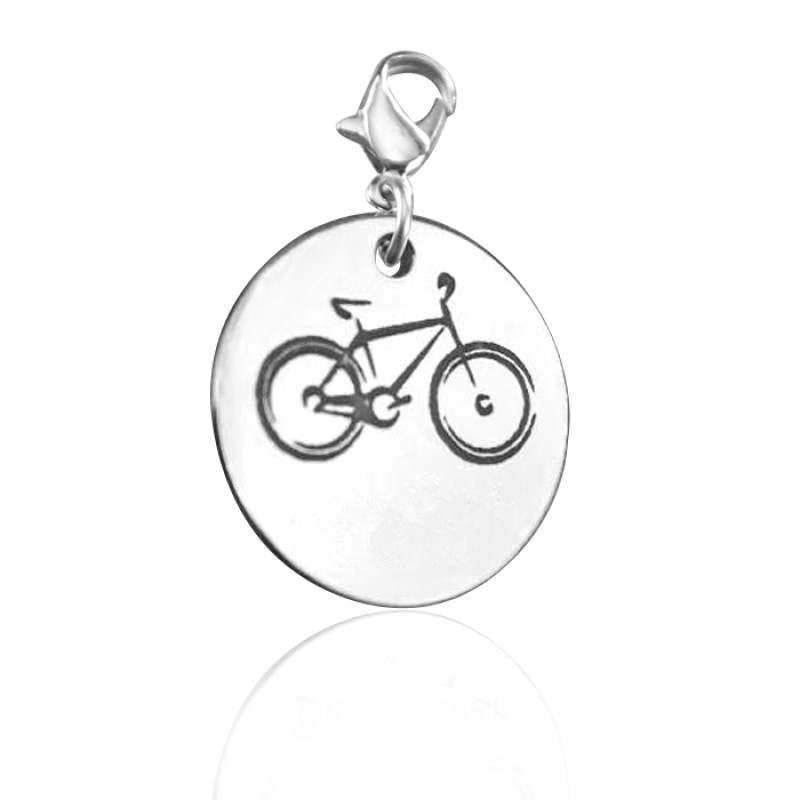 Personalised Bike Charm | Neatie Personalised bike charm jewellery