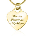 Personalised Forever in My Heart Necklace Personalised Forever in My Heart Necklace
