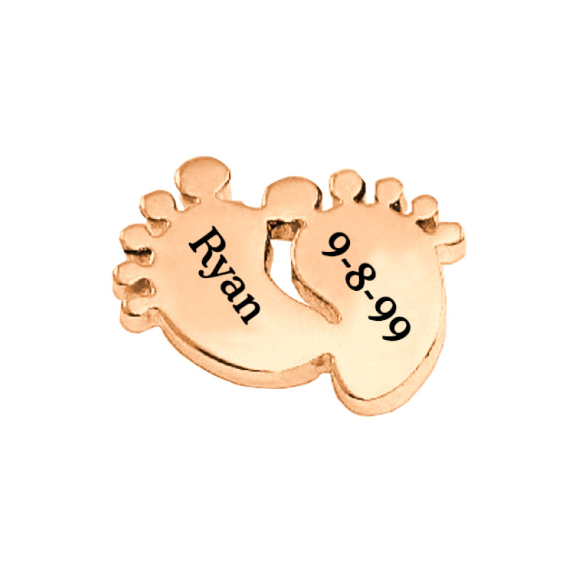 Personalised Feet Charm Dream Locket Personalised Feet Charm Dream Locket charm