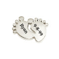 Personalised Feet Charm Dream Locket Personalised Feet Charm Dream Locket charm