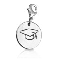 Personalised Graduation Charm Personalised graduation charm jewellery