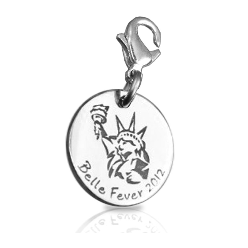 Personalised New York Charm Personalised New York Charm handmade jewellery piece