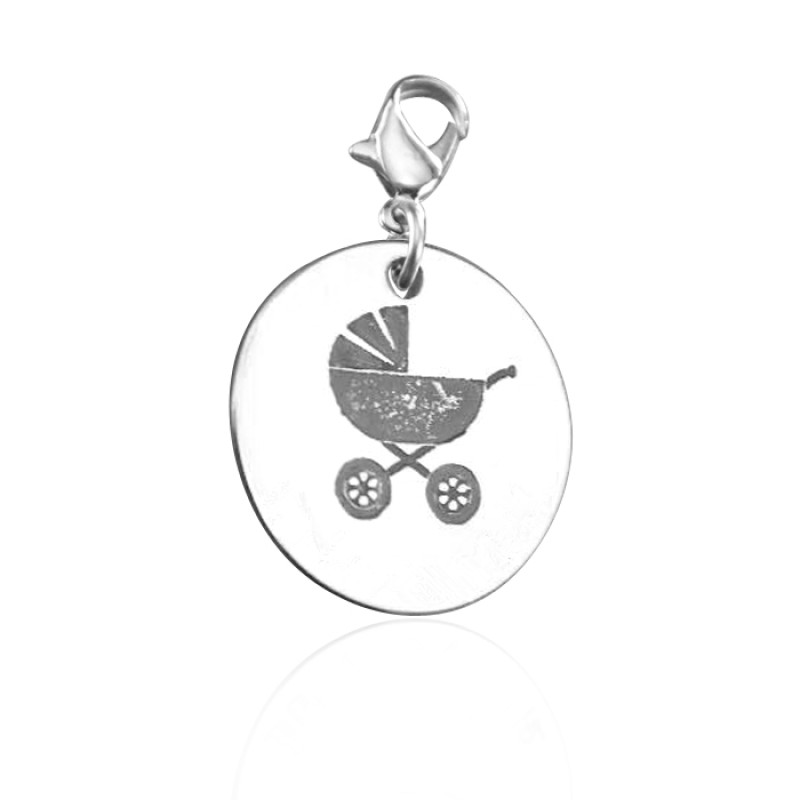 Personalised Pram Charm Personalised pram charm jewellery