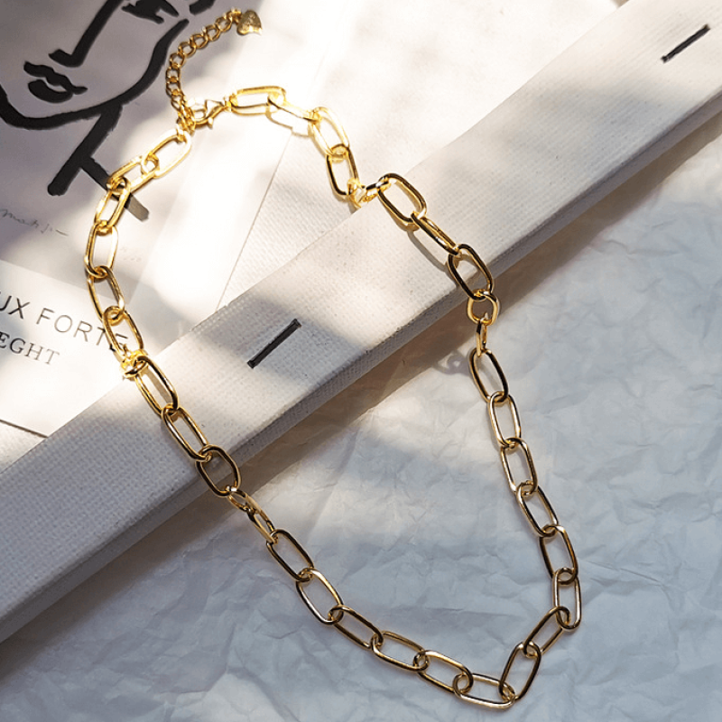 Everyday chunky chain necklace
