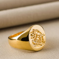 Personalised Family Crest Signet Ring Personalised family crest signet ring product image