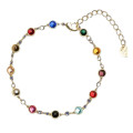 Personalised Family Birthstone Link Bracelet Personalised family birthstone link bracelet with Swarovski crystal stones