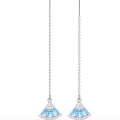 Tassel Fan Drop Earrings Tassel fan drop earrings in sterling silver and gold-plated silver