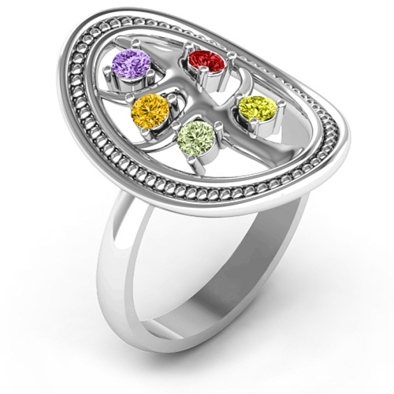 Organic Tree of Life Ring View 3 Organic Tree of Life Ring product image