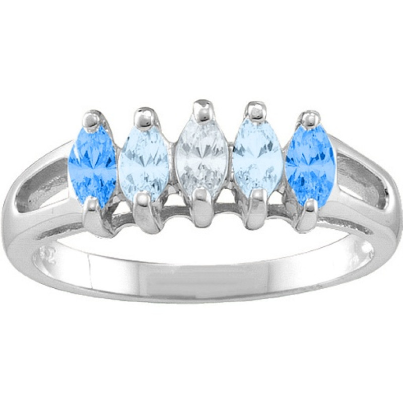 Tempest 2-7 Marquise Ring Tempest 2-7 marquise gemstone ring