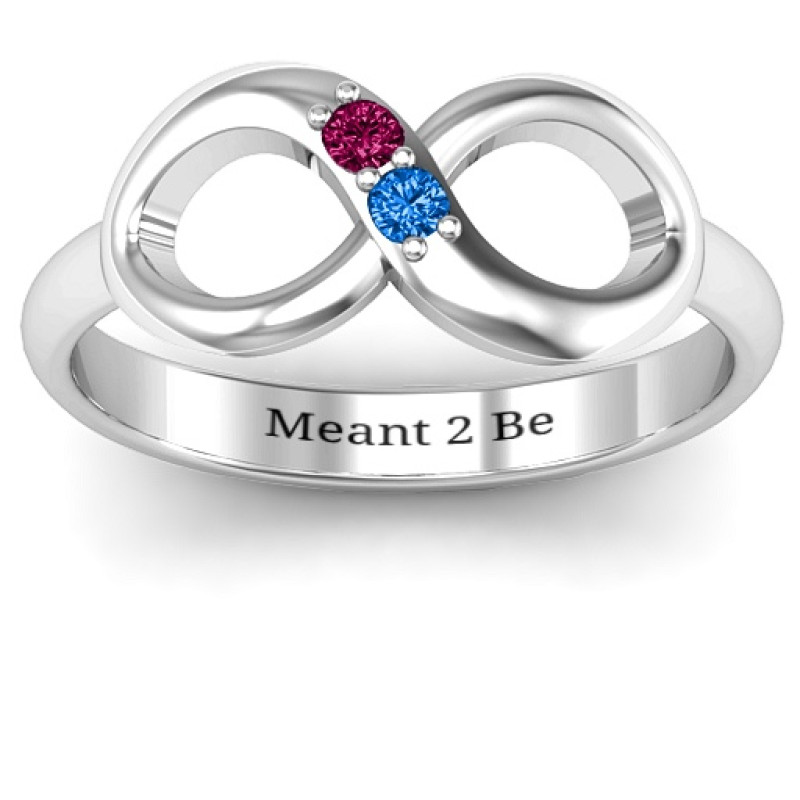 Twosome Infinity Ring Twosome Infinity Ring gallery image