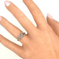 Twosome Infinity Ring Twosome Infinity Ring gallery image