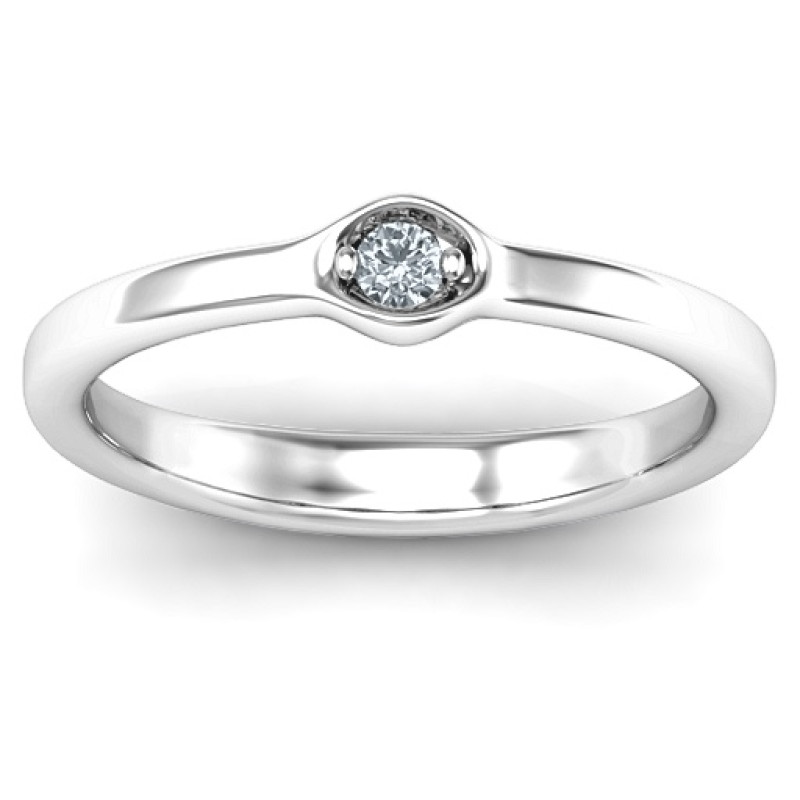 Infinite Wave Multi-Stone Ring Infinite Wave Multi-Stone Ring product image