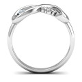 2008 Graduation Infinity Ring 2008 infinity ring for personalised graduation engraving and optional birthstone