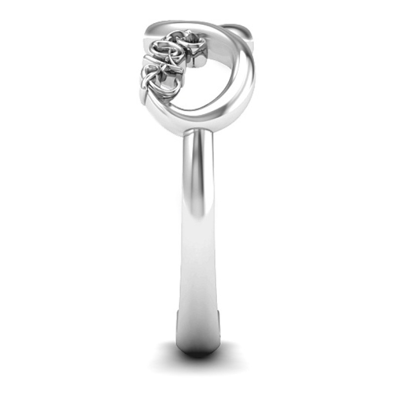 2012 Graduation Infinity Ring 2012 infinity ring with graduation year detail
