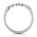 2017 Roman numeral graduation ring side view
