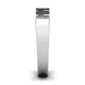 2017 Roman numeral graduation ring band detail