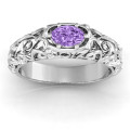 Personalized Vintage Graduation Ring Personalized vintage graduation ring product image