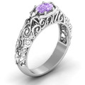 Personalized Vintage Graduation Ring Personalized vintage graduation ring product image